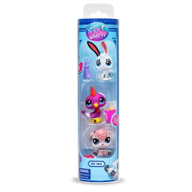 Littlest Pet Shop  3 figurky II série