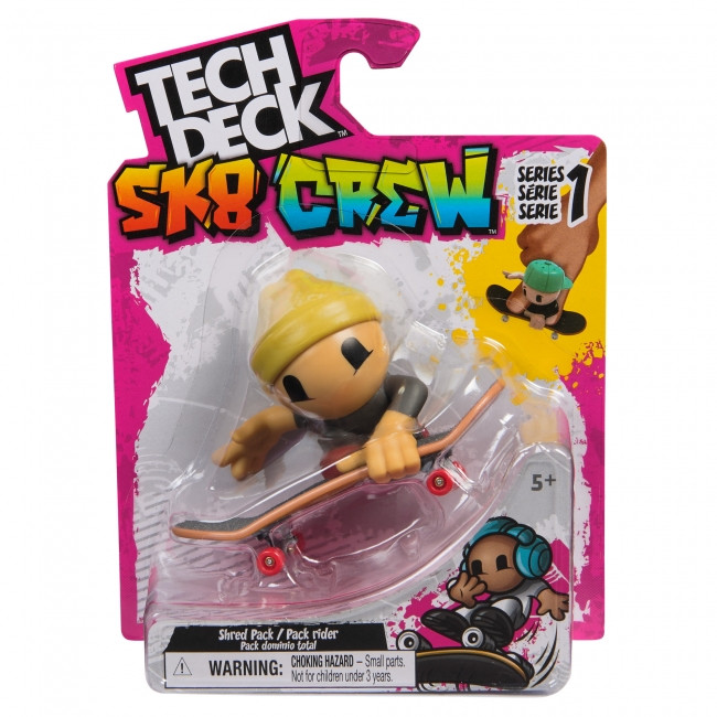 TECH DECK SK8 CREW FINGERBOARD S FIGURKOU