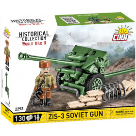 COBI 2293 World War II Ruský divizní kanón ZiS-3