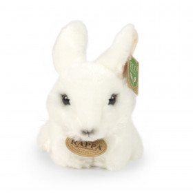Plyšový králík bílý 18 cm ECO-FRIENDLY