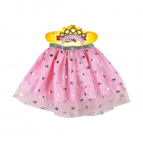 Dětský kostým tutu sukně princezna s čelenkou