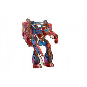 Woodcraft Dřevěné 3D puzzle Powersuit barevný