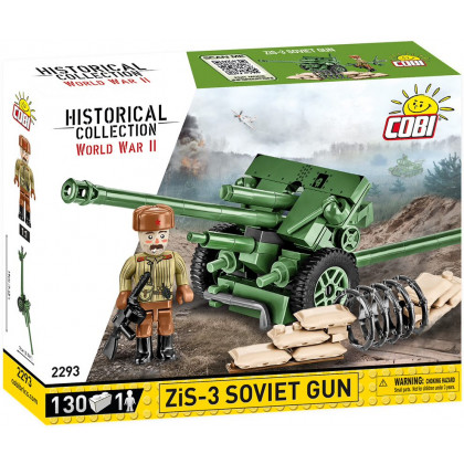 COBI 2293 World War II Ruský divizní kanón ZiS-3