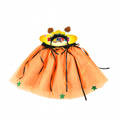 Dětský kostým halloween tutu sukně s čelenkou
