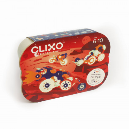 CLIXO Mars Rovers - magnetická stavebnice 30 kusů
