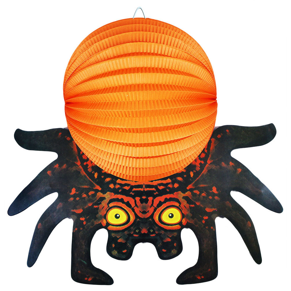 Lampión Halloween pavúk 3D 25 cm