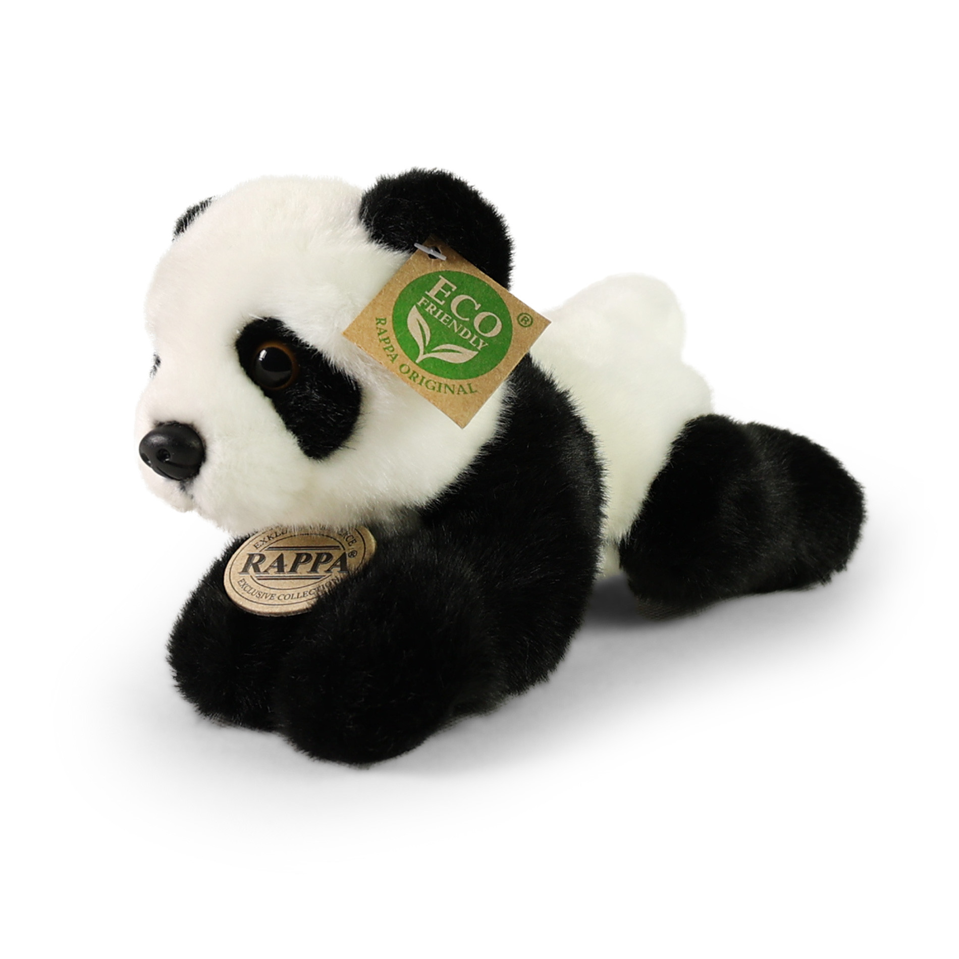 Plyšová panda ležiaca 20 cm ECO-FRIENDLY