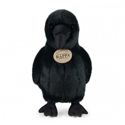 Plyšová vrana čierna 25 cm ECO-FRIENDLY